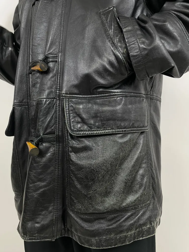 Leather Jacket Pierre Cardin anni ‘80