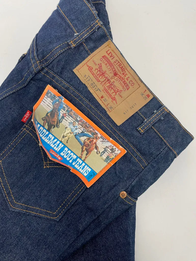 Levi's 517 Saddleman Boot Jeans - Made in U.S.A.