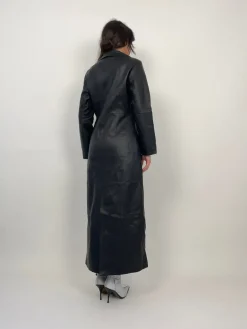 Long Leather Coat