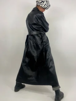 Long Leather Coat anni '70