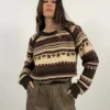 Maglione vintage in misto mohair