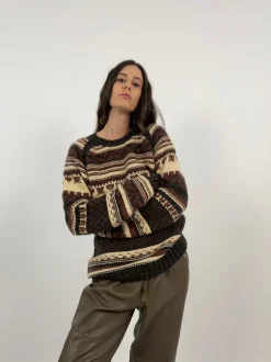Maglione vintage in misto mohair
