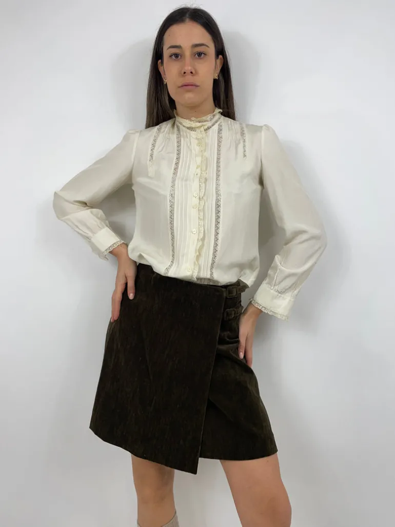 Minigonna Alberta Ferretti in velluto