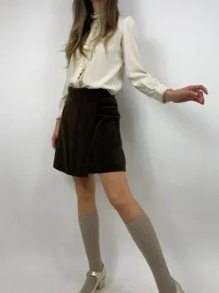 Minigonna Alberta Ferretti in velluto