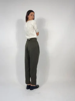 Pantaloni anni '80 con pence