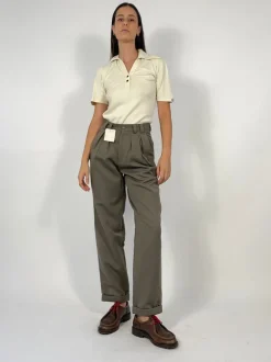 Pantaloni anni '70 con pence