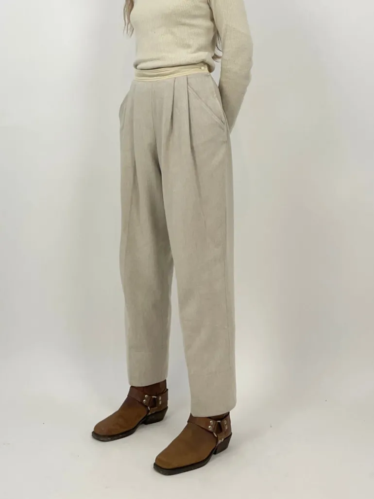 Pantaloni anni '70 in lana