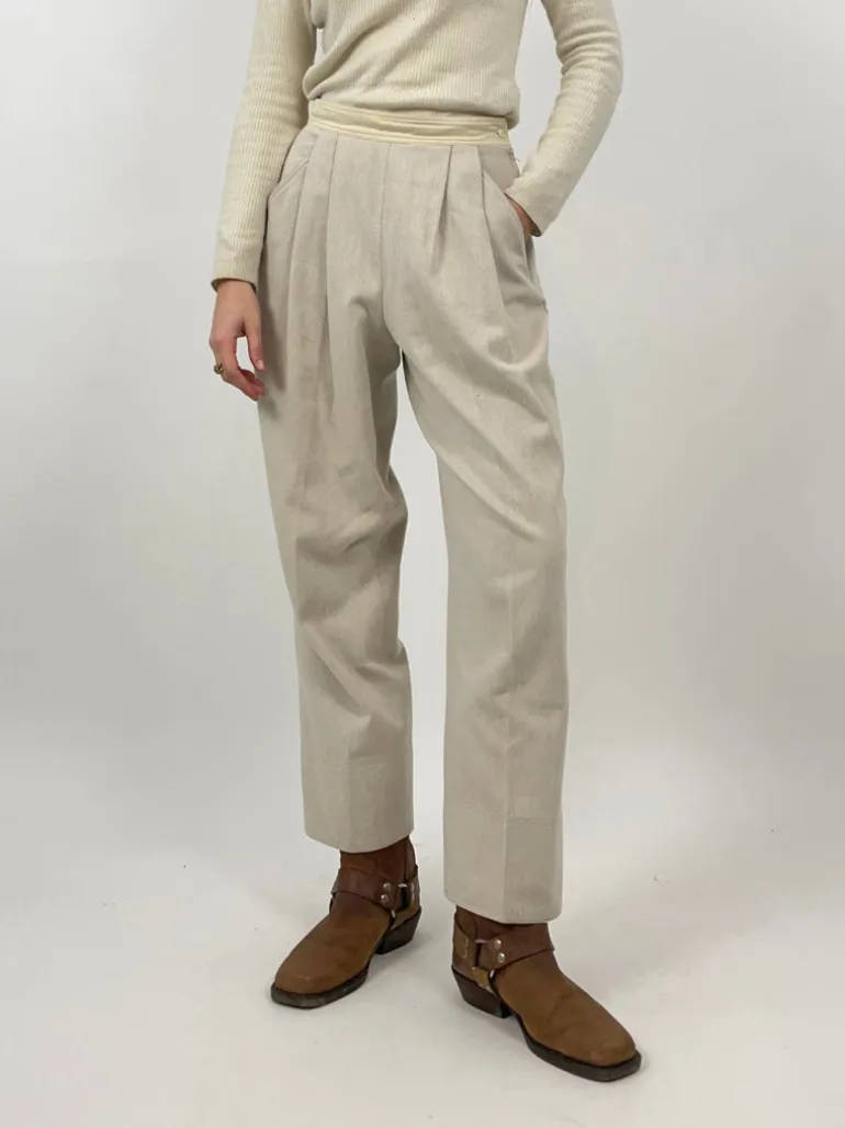 Pantaloni anni '70 in lana