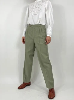 Pantaloni sartoriali in lana
