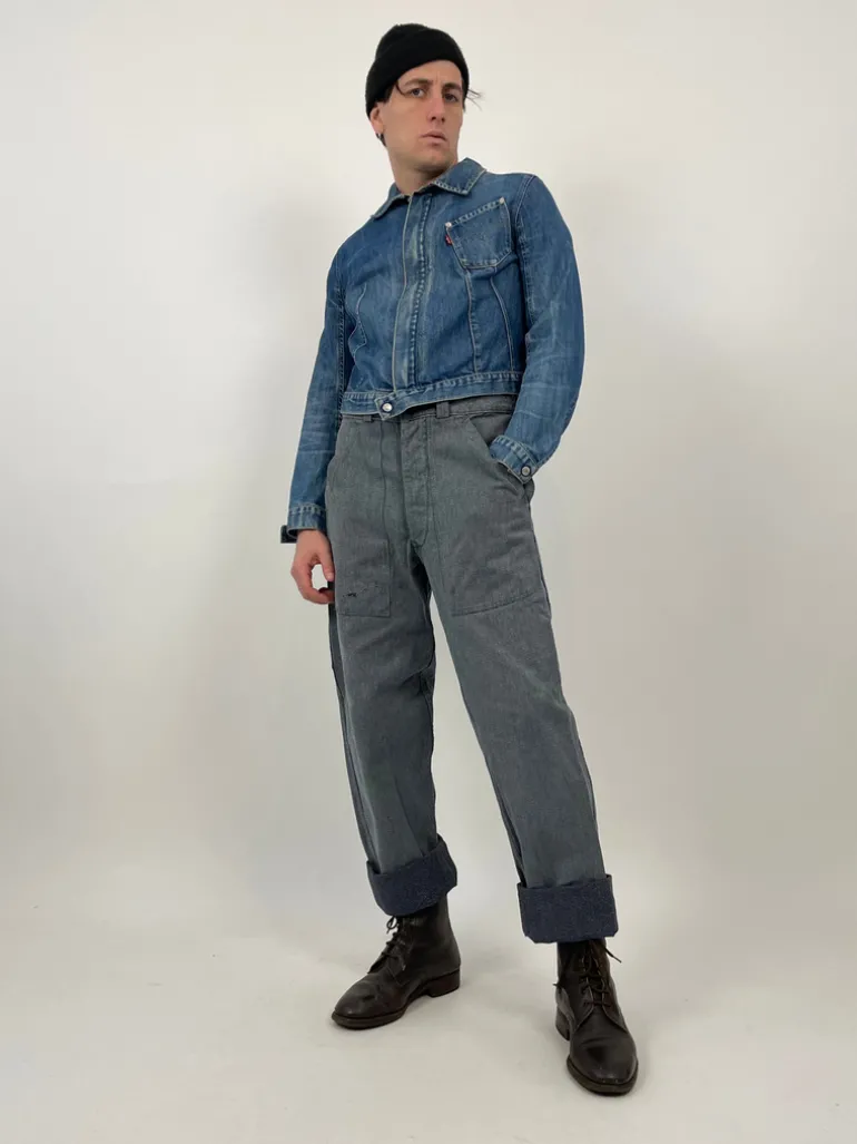 Pantaloni Svizzeri workwear anni '50/60