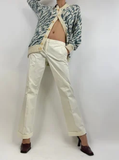 Pantaloni vintage a vita bassa
