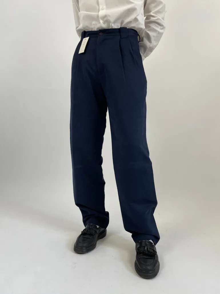 Pantaloni vintage con pence
