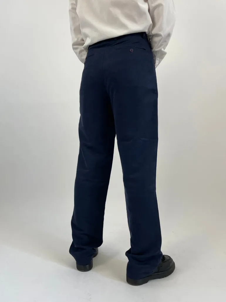 Pantaloni vintage con pence