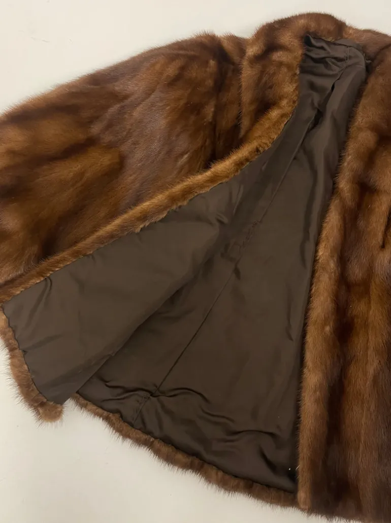Pelliccia cropped anni '70