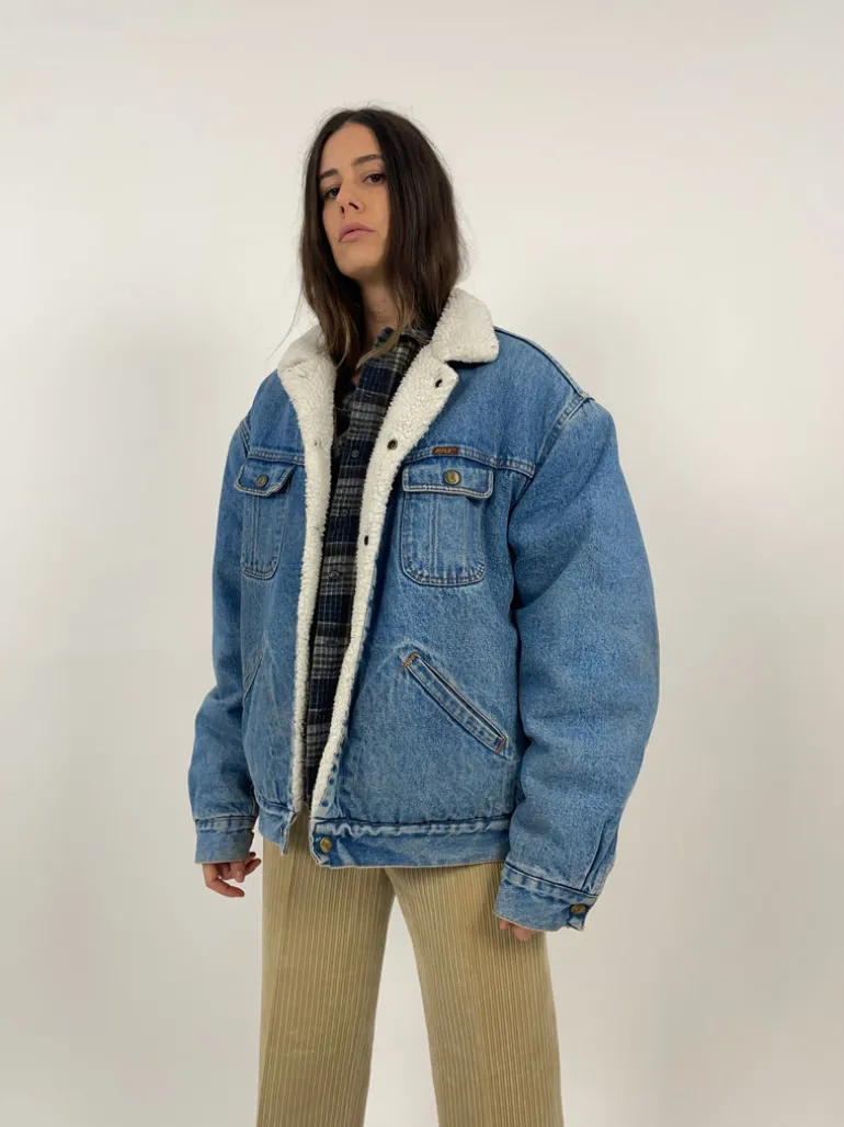 Rifle sherpa denim jacket