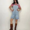 Salopette corta Rifle in jeans