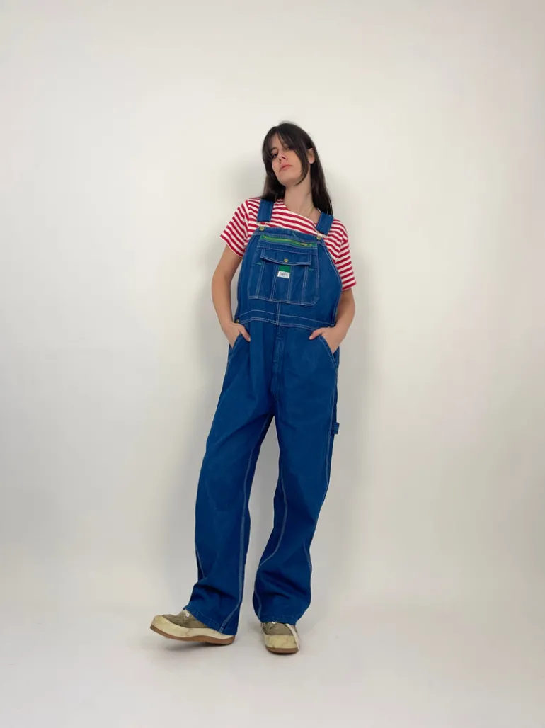 Salopette Liberty vintage in Denim