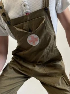 Salopette vintage overall - Esercito Militare Repubblica Cieca
