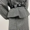 Tailleur 1980 pura lana pied de poule