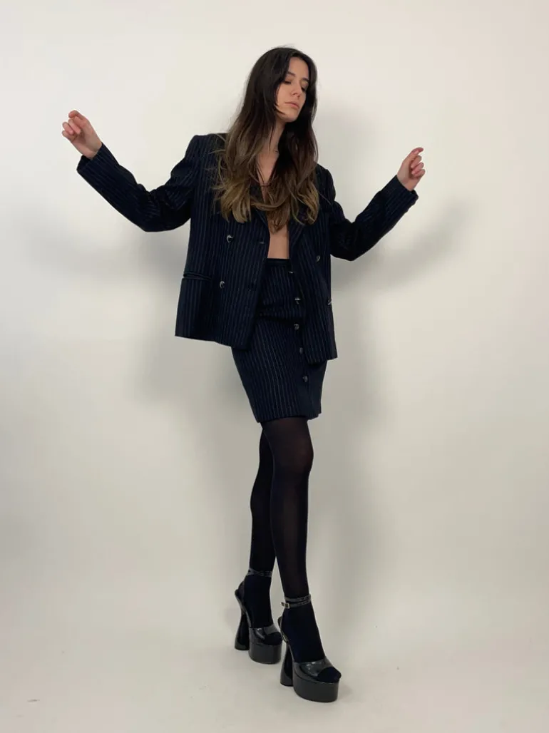Tailleur sartoriale gessato