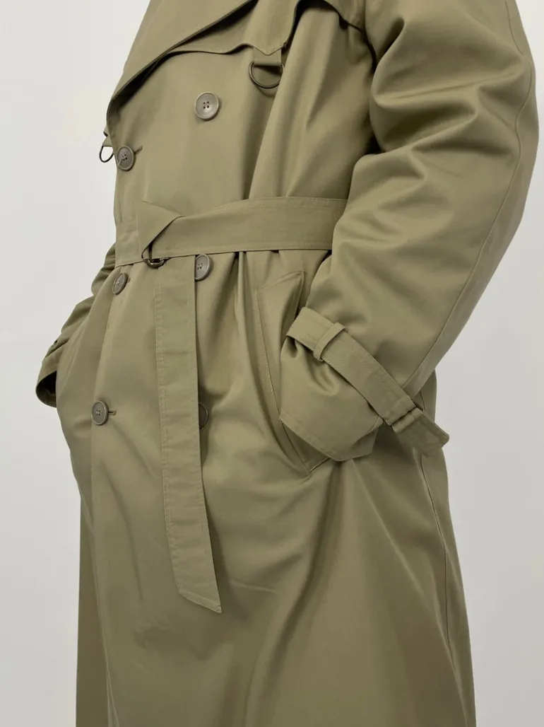 Trench doppiopetto anni '70