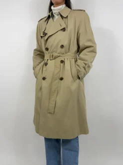 Trench San Giorgio con fodera tartan