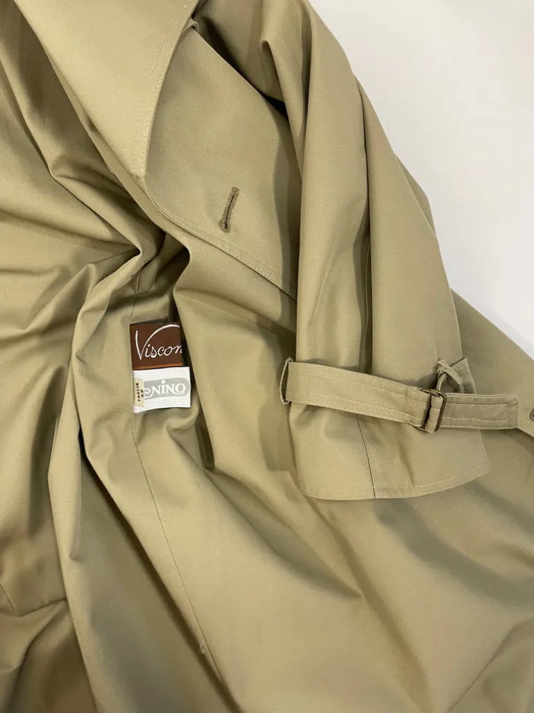 Trench vintage doppiopetto