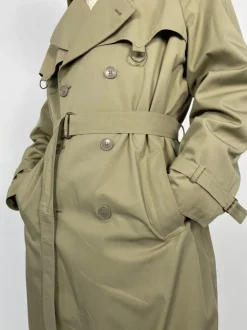 Trench vintage doppiopetto