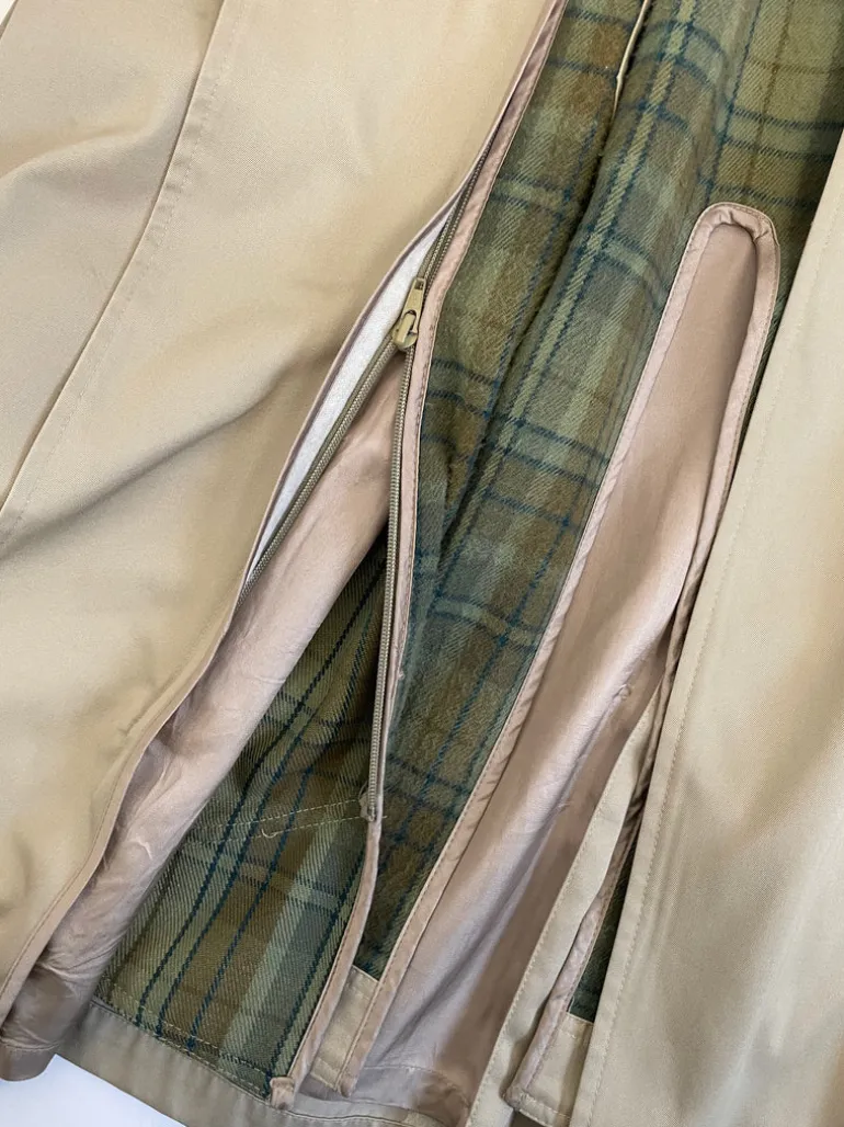 Trench vintage sfoderabile