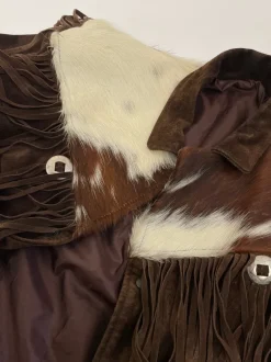 Western Jacket anni '70 in cavallino e camoscio