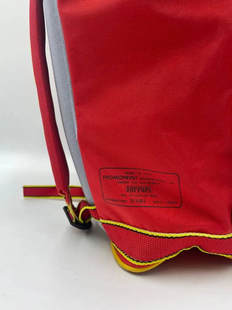 Zaino Ferrari anni '80
